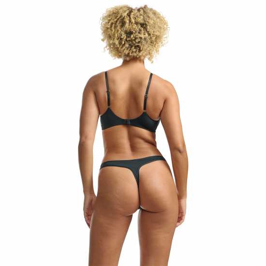 Adidas Thong Black Дамско бельо