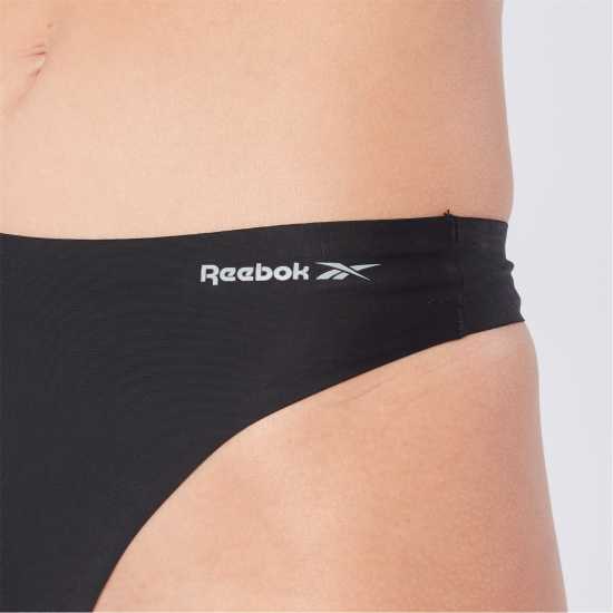 Reebok Womens 3 Pack Thongs Rae Reebok Womens 3 Pack Thongs Rae