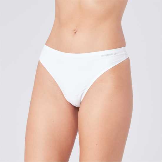 Reebok Womens 3 Pack Thongs Rae Reebok Womens 3 Pack Thongs Rae