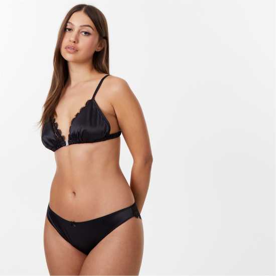 Дамско бельо Jack Wills Elodie Brazillian Черно Jack Wills Elodie Brazillian Черно Дамско бельо