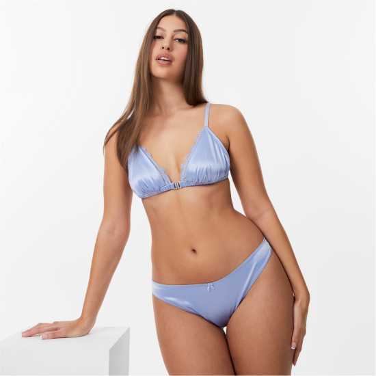 Jack Wills Elodie Brazillian Детско синьо Дамско бельо