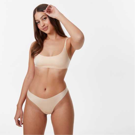 Дамско бельо Jack Wills Ellis Brazillian Briefs Womens Нуде Jack Wills Ellis Brazillian Briefs Womens Нуде Дамско бельо