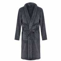 Howick Fleece Robe Grey Мъжки пижами