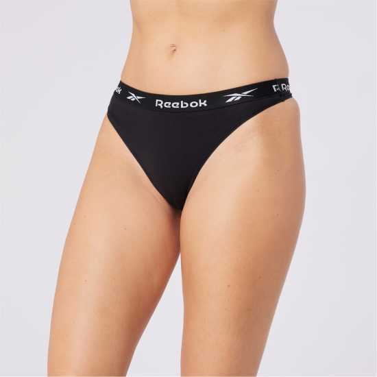 Reebok 3 Pack Womens Thong Lotty  