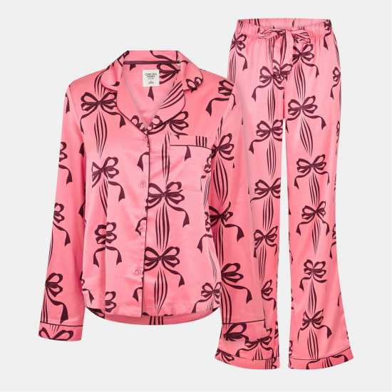 Chelsea Peers Print Long Sleeve Pyjamas Set  