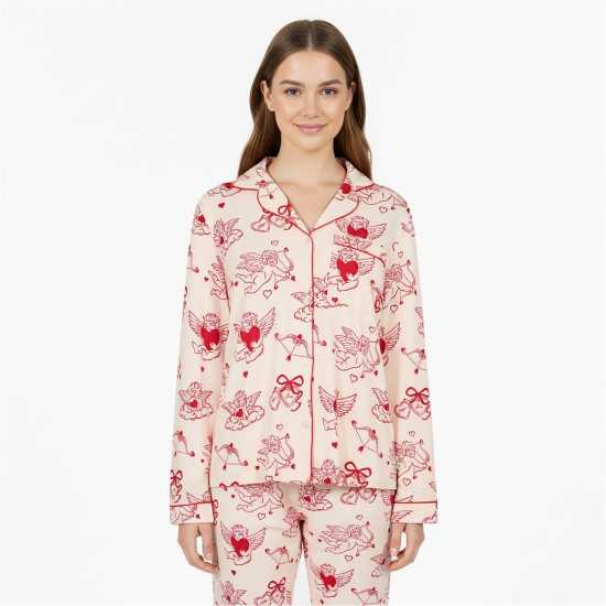 Chelsea Peers Button Up Pyjama Set  