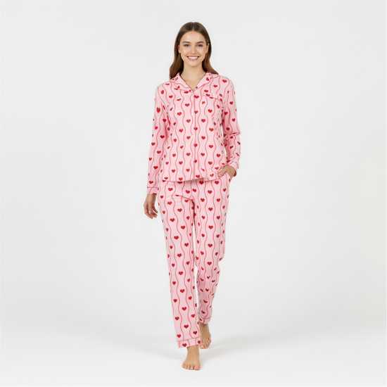 Chelsea Peers Button Up Pyjama Set  