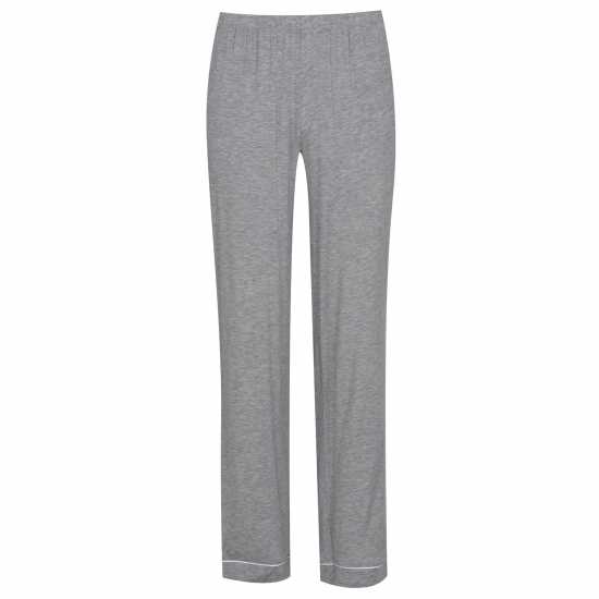 Дамски пижами Chelsea Peers Modal Button Up Pyjama Set Сиво Chelsea Peers Modal Button Up Pyjama Set Сиво Дамски пижами