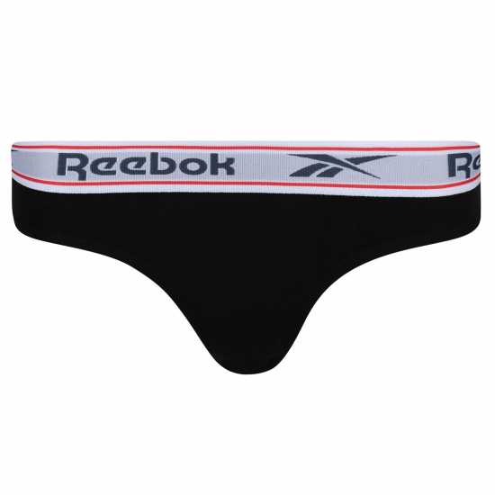 Reebok 3 Pack Aria Briefs Black Дамско бельо