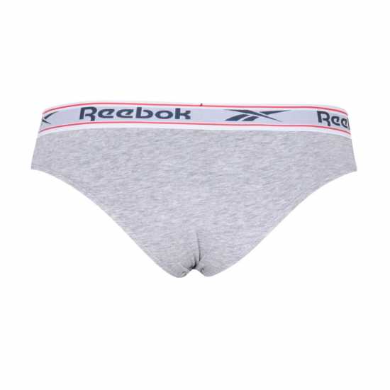 Reebok 3 Pack Aria Briefs Blk/Wht/Gry Дамско бельо