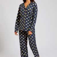 Chelsea Peers Bumble Bee Button Up Pyjama Set  Дамски пижами
