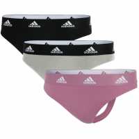 Adidas Thong (3Pk) Ld99 Assorted Дамско бельо
