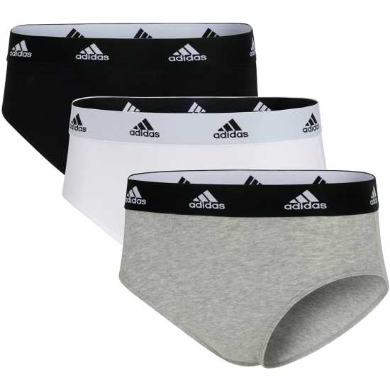 Дамско бельо Adidas Bikini (3Pk) Ld99 Assorted Adidas Bikini (3Pk) Ld99 Assorted Дамско бельо