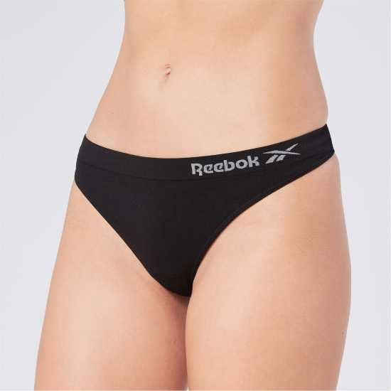 Дамски Стринг 3Бр. В Опаковка Reebok 3 Pack Womens Thongs Kali  