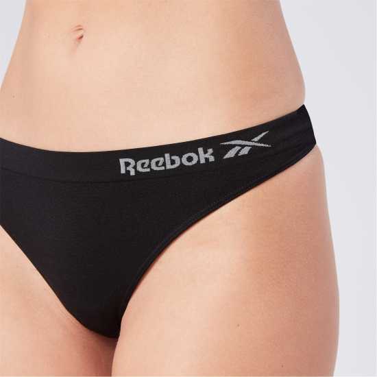 Дамски Стринг 3Бр. В Опаковка Reebok 3 Pack Womens Thongs Kali  
