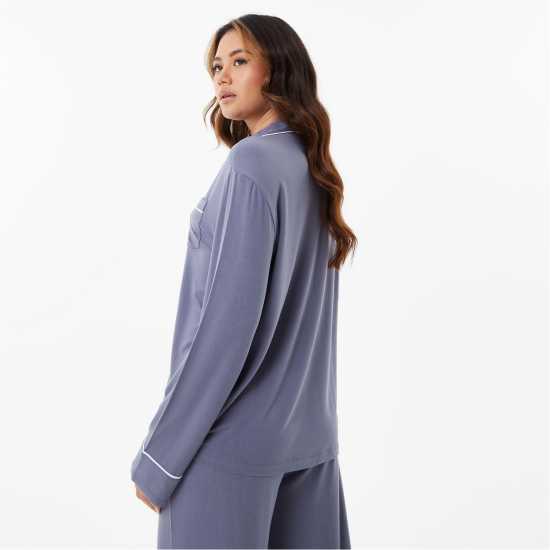 Modal Sleep Shirt Folkstone Grey Дамско облекло плюс размер