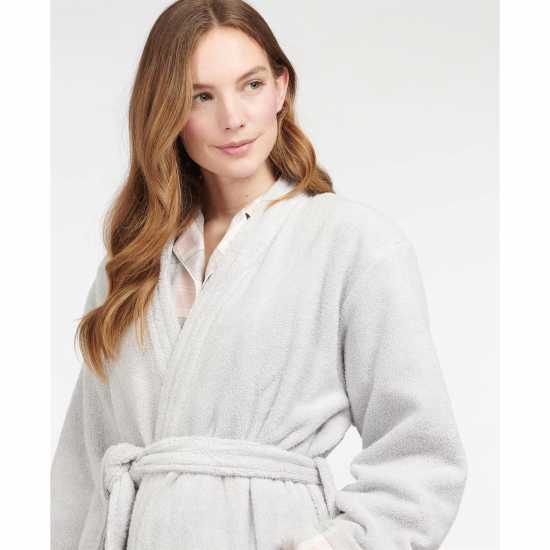 Barbour Ada Dressing Gown Grey 