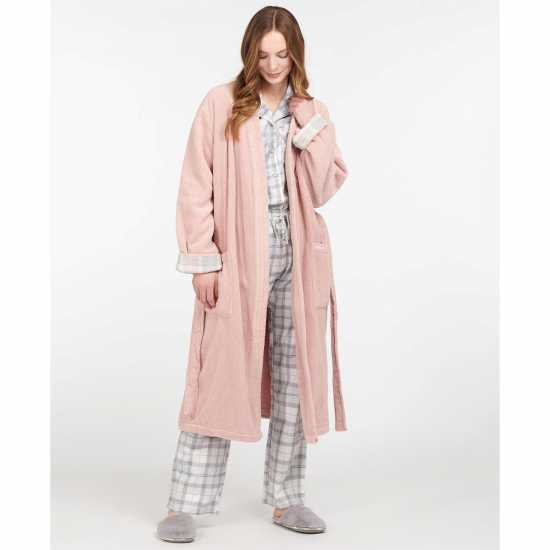 Barbour Ada Dressing Gown Light Pink 