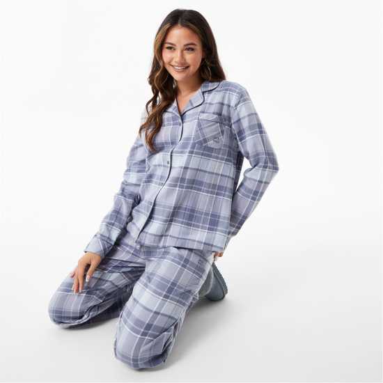 Flannel Sleep Shirt  Дамско облекло плюс размер