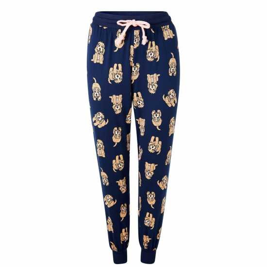 Chelsea Peers Classic Pyjama Set Кокапу Нави Дамски пижами