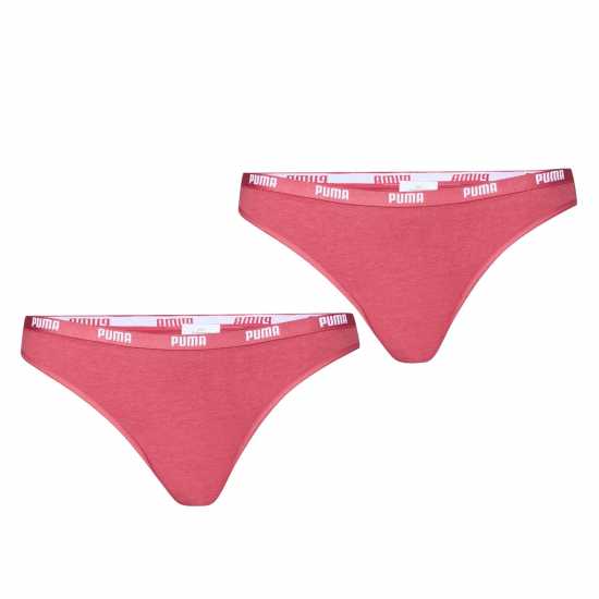 Puma 2 Pack Bikini Briefs Womens Сърдечен 