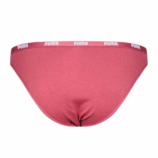 Puma 2 Pack Bikini Briefs Womens Сърдечен 