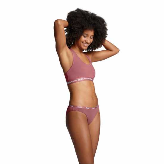 Puma 2 Pack Bikini Briefs Womens Сърдечен 