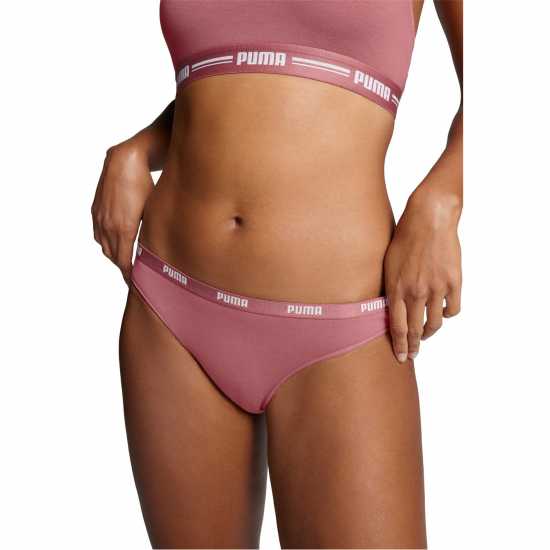 Puma 2 Pack Bikini Briefs Womens Сърдечен 