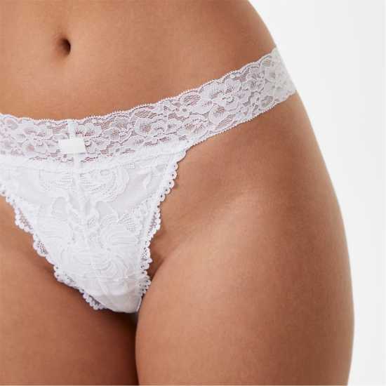 Daisy Thong White - Дамско бельо