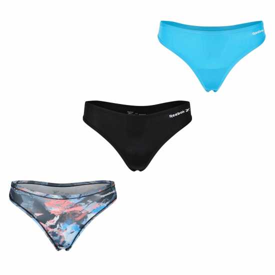 Reebok 3-Pack Aggie Thongs  Дамско бельо