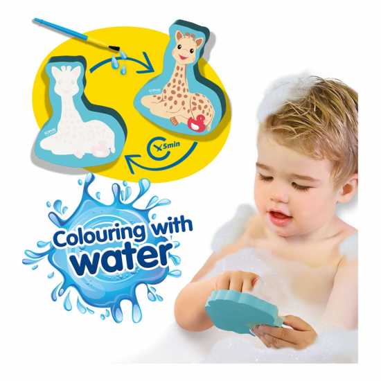 Sophie La Giraffe Colouring In The Bath With Water  Подаръци и играчки