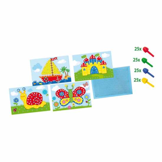 Mosaic Board With Cards  Подаръци и играчки