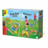 Croquet And Bean Bag Toss 2-In-1 Game