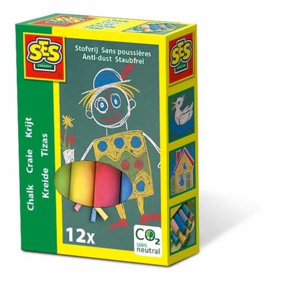 Chalks, 12 Colours  Подаръци и играчки