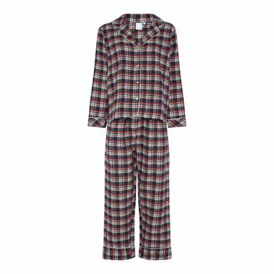 Women's Helga Check Long Sleeve Pyjama Set  