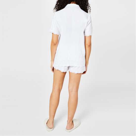 Cyberjammies Rose Embroidered Pyjama Set  Дамски пижами