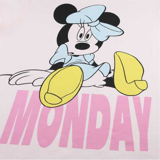 Character Disney Pyjama Set Minnie Monday Дамско облекло плюс размер