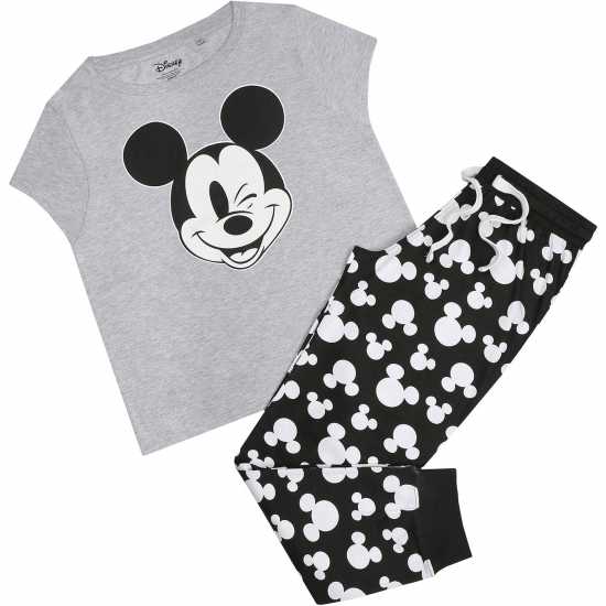 Character Disney Pyjama Set Mickey Wink Дамско облекло плюс размер