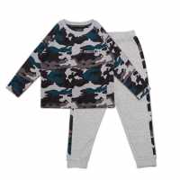 Firetrap Long Sleeve Pyjama Set Infant Boys  Детски пижами