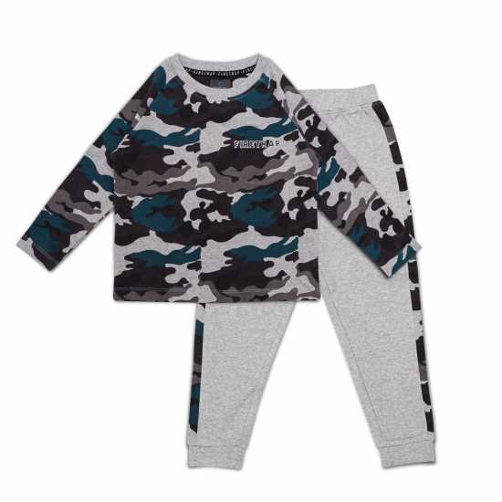 Firetrap Long Sleeve Pyjama Set Infant Boys  - Детски пижами