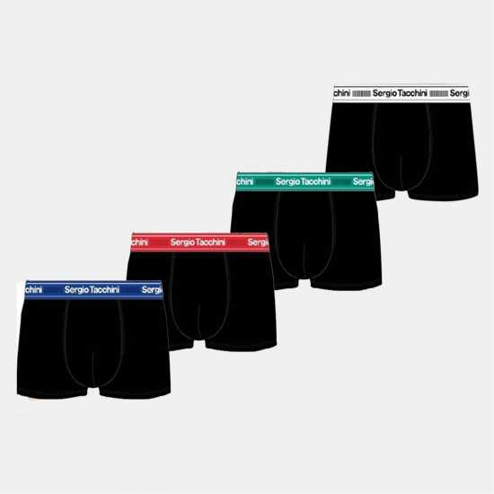 Мъжко бельо Sergio Tacchini 4-Pack Boxers Sergio Tacchini 4-Pack Boxers Мъжко бельо