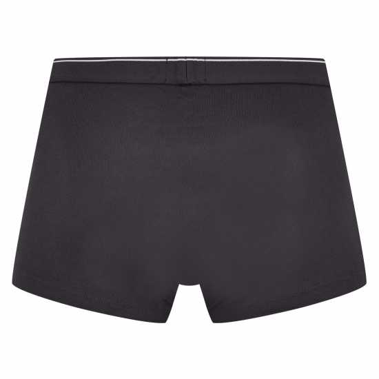 Hugo Boss Boss 2 Pack Logo Waistband Trunks Сиво 032 Мъжко бельо