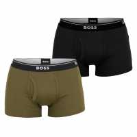 Boss Mens Boss Bodywear 2 Pack Logo Waistband Boxers  