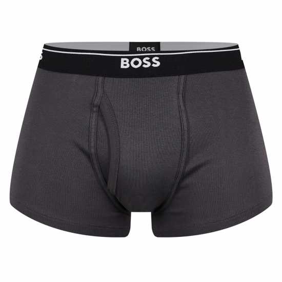 Boss 2 Чифта Боксерки 2 Pack Trunks Black/Grey Мъжко бельо