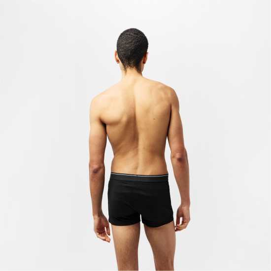 Boss 2 Pack Logo Waistband Trunks Черно/Сиво 970 Boss 2 Pack Logo Waistband Trunks Черно/Сиво 970