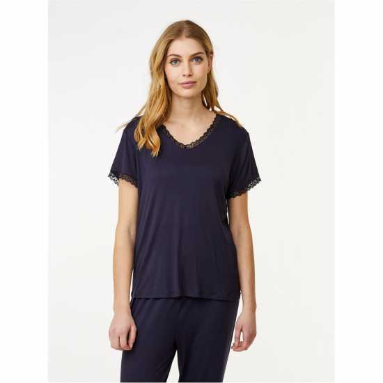 Women's Short Sleeve Pyjama Top  