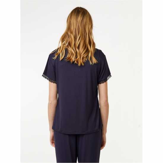 Women's Short Sleeve Pyjama Top  