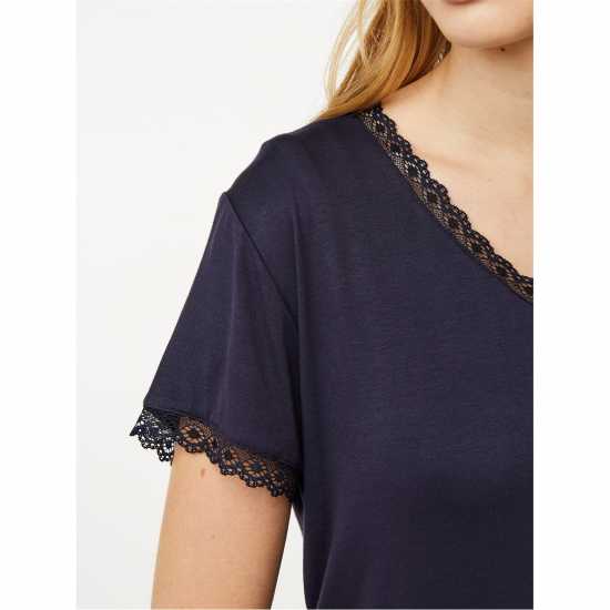 Women's Short Sleeve Pyjama Top  