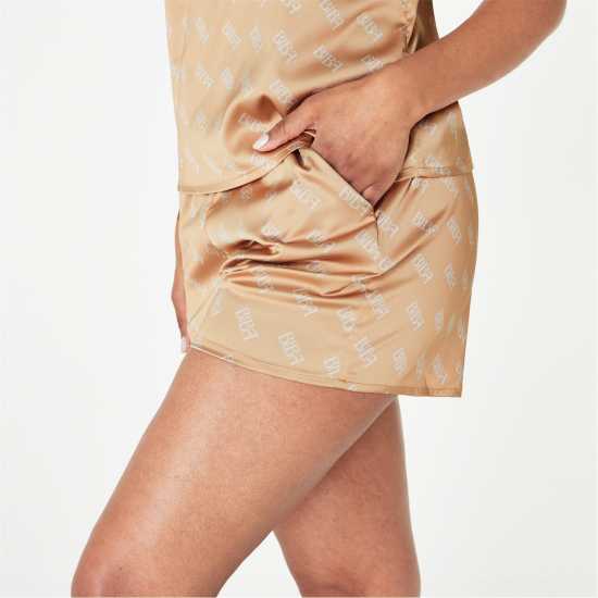 Biba Logo Shorts  Дамски пижами