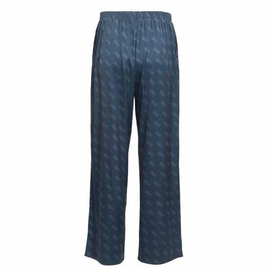 Biba Logo Pyjama Trousers Navy Дамски пижами
